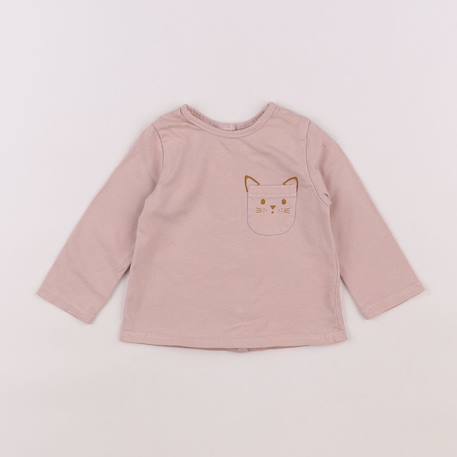 Tee-shirt - 3 mois Rose 1 - vertbaudet enfant 