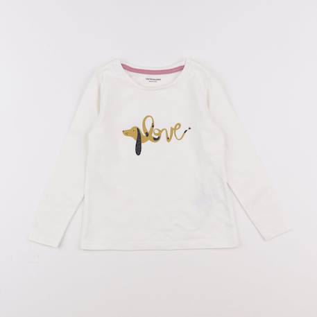 Tee-shirt - 3 ans Blanc 1 - vertbaudet enfant 