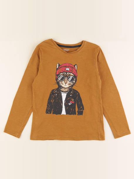 Tee-shirt - 8 ans Jaune 1 - vertbaudet enfant 