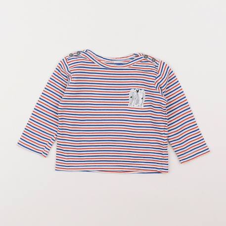 Tee-shirt - 6 mois Multicolore 1 - vertbaudet enfant 
