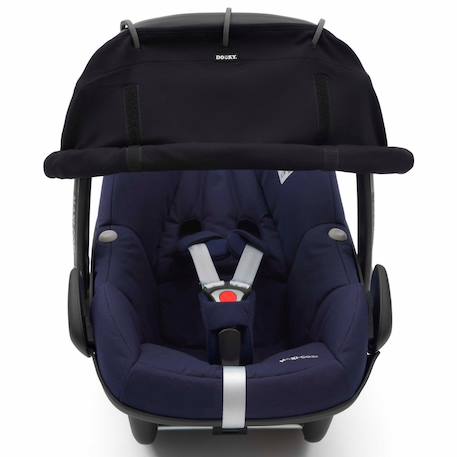 Pare-soleil universel poussette et siège auto uv upf50+ Écru+Gris+Noir 15 - vertbaudet enfant 
