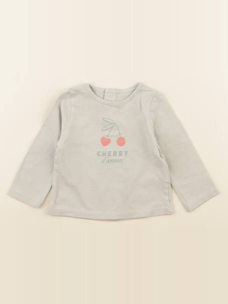 Tee-shirt - 6 mois Vert 1 - vertbaudet enfant 