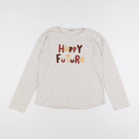 Tee-shirt - 10 ans Beige 1 - vertbaudet enfant 