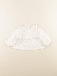 Seconde main-Fille-T-shirt, sous pull-Tee-shirt - 9 mois