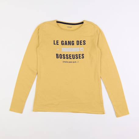 Tee-shirt - 10 ans Jaune 1 - vertbaudet enfant 