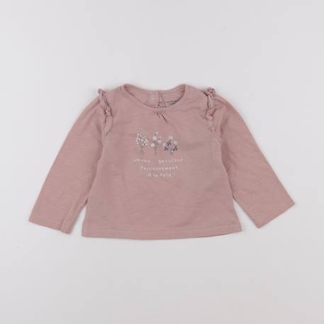 Tee-shirt - 18 mois Rose 1 - vertbaudet enfant 