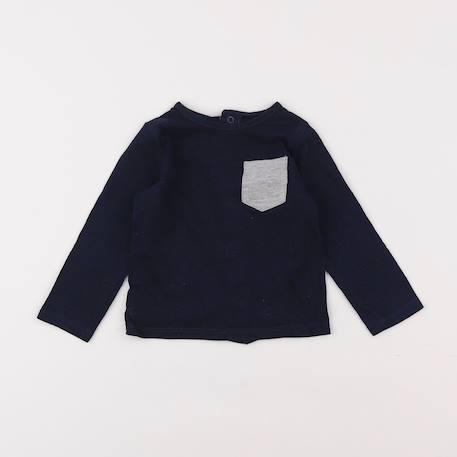 Tee-shirt - 6 mois Bleu 1 - vertbaudet enfant 