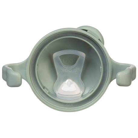 Tasse d'apprentissage bébé avec bec anti-fuite Bleu+Rose+Vert 15 - vertbaudet enfant 
