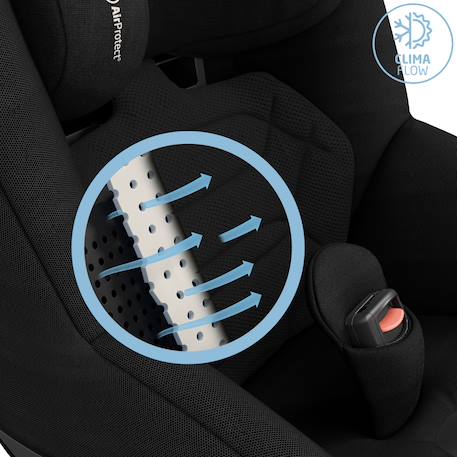 Siège auto évolutif pivotant et coulissant mica 360 pro Authentic black+Authentic graphite+Authentic truffle 6 - vertbaudet enfant 