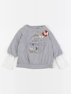 Seconde main-Fille-Tee-shirt imprimé au dos - 4 ans