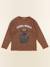 Tee-shirt - 10 ans Marron 1 - vertbaudet enfant 