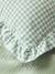 Coussin 'amour' imprimé vichy Vichy curry+Vichy vert 6 - vertbaudet enfant 