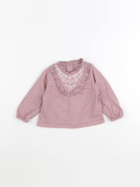 Tee-shirt - 9 mois Rose 1 - vertbaudet enfant 
