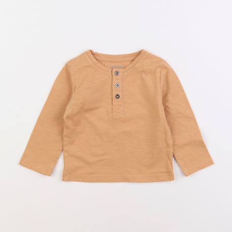 Tee-shirt - 6 mois Marron 1 - vertbaudet enfant 