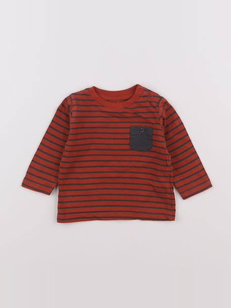 Tee-shirt - 3 mois Orange 1 - vertbaudet enfant 