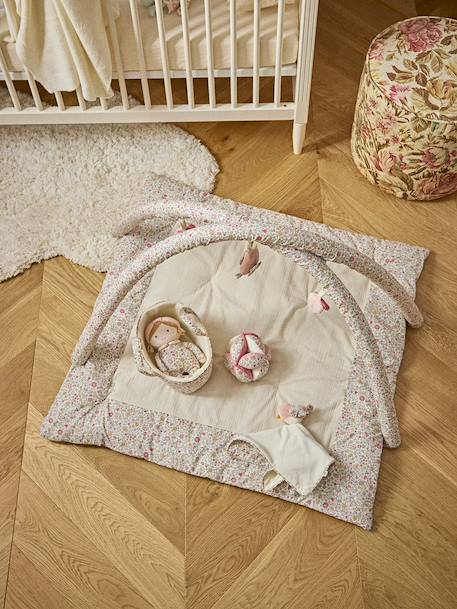 Tapis d'éveil tissu liberty et gaze de coton Liberty godington park 3 - vertbaudet enfant 