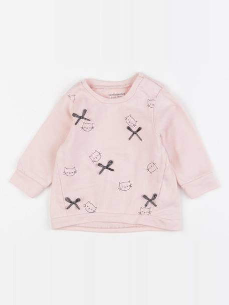 Tee-shirt - 3 mois Rose 1 - vertbaudet enfant 