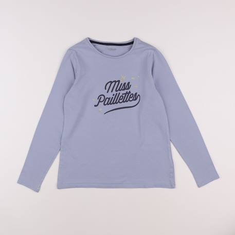 Tee-shirt - 12 ans Bleu 1 - vertbaudet enfant 