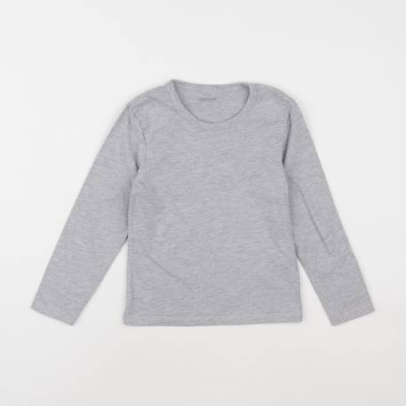 Tee-shirt - 6 ans Gris 1 - vertbaudet enfant 