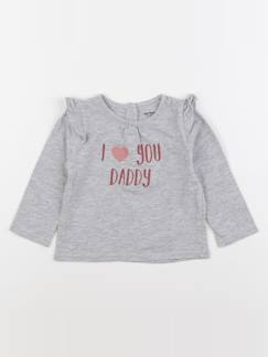 Seconde main-Fille-Tee-shirt - 12 mois