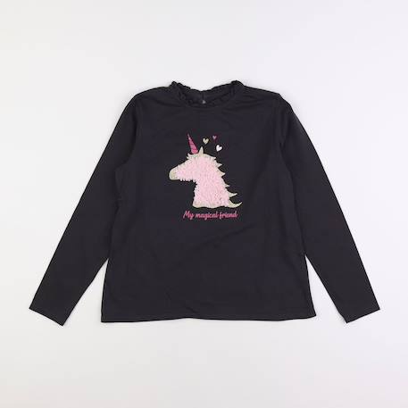Tee-shirt - 12 ans Marron 1 - vertbaudet enfant 