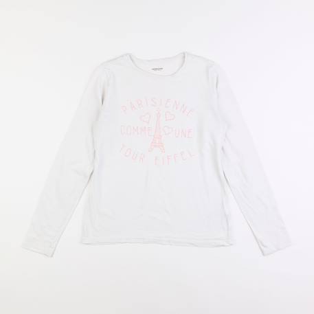 Tee-shirt - 12 ans Blanc 1 - vertbaudet enfant 