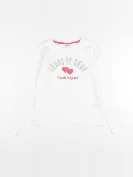 Tee-shirt - 10 ans Blanc 1 - vertbaudet enfant 