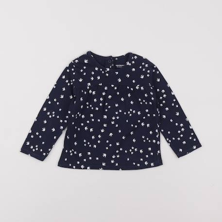 Tee-shirt - 12 mois Bleu 1 - vertbaudet enfant 