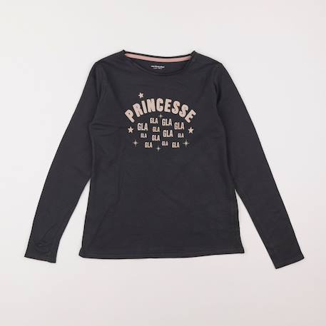 Tee-shirt - 10 ans Marron 1 - vertbaudet enfant 