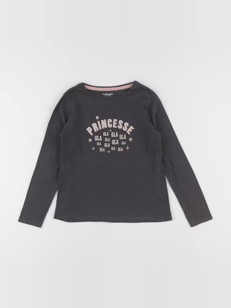 Tee-shirt - 6 ans Gris 1 - vertbaudet enfant 