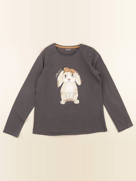 Tee-shirt - 10 ans Noir 1 - vertbaudet enfant 
