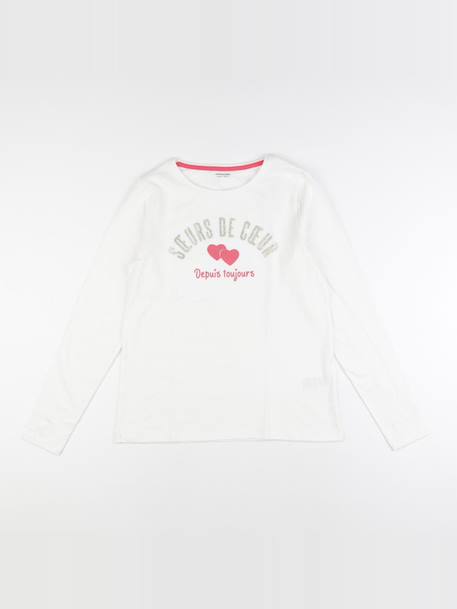 Tee-shirt - 14 ans Blanc 1 - vertbaudet enfant 