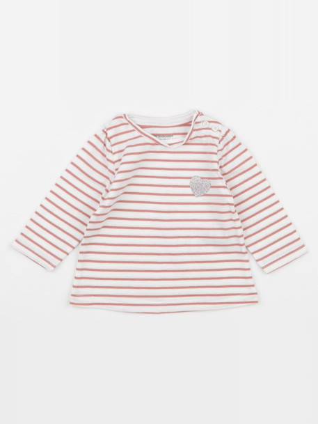 Tee-shirt - 3 mois Rose 1 - vertbaudet enfant 