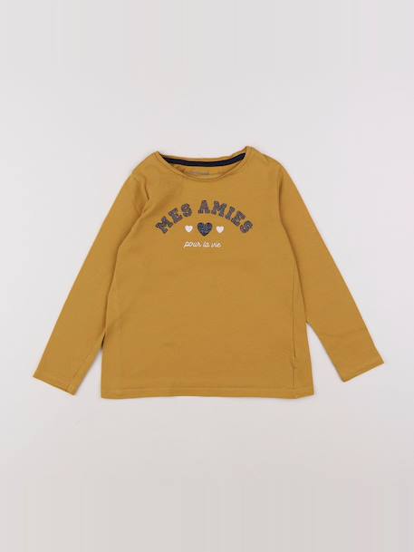 Tee-shirt - 5 ans Jaune 1 - vertbaudet enfant 
