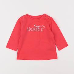 Seconde main-Fille-Tee-shirt - 3 mois