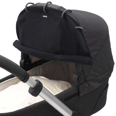 Pare-soleil universel poussette et siège auto uv upf50+ Écru+Gris+Noir 17 - vertbaudet enfant 