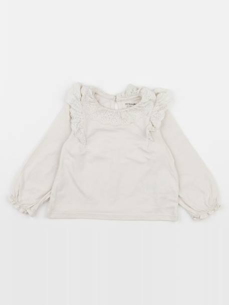 Tee-shirt - 18 mois Beige 1 - vertbaudet enfant 