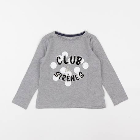 Tee-shirt - 3 ans Gris 1 - vertbaudet enfant 