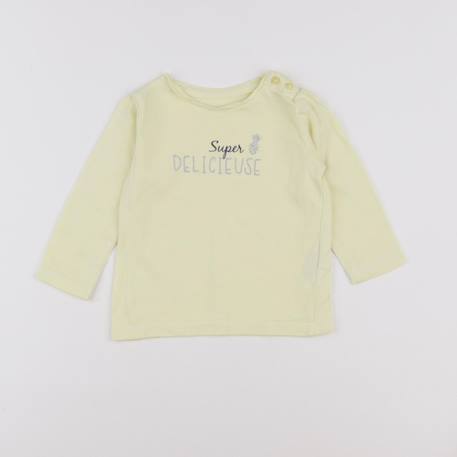 Tee-shirt - 9 mois Jaune 1 - vertbaudet enfant 