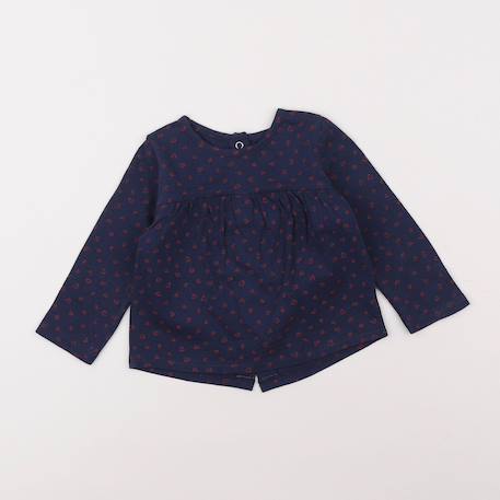 Tee-shirt - 6 mois Bleu 1 - vertbaudet enfant 