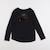 Tee-shirt - 8 ans Noir, or 1 - vertbaudet enfant 