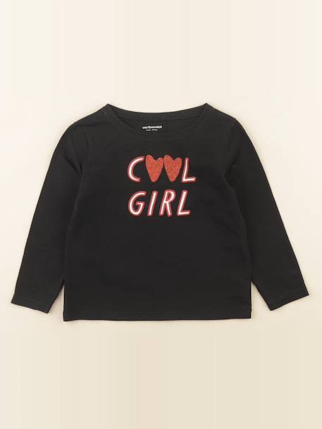 Tee-shirt - 3 ans Noir 1 - vertbaudet enfant 