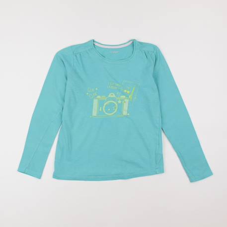 Tee-shirt - 12 ans Bleu 1 - vertbaudet enfant 