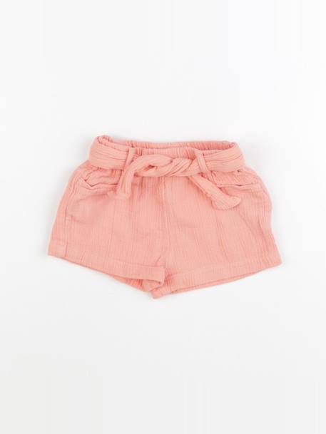 Short - 12 mois Orange, rose 1 - vertbaudet enfant 