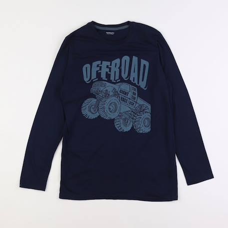 Tee-shirt - 14 ans Bleu 1 - vertbaudet enfant 