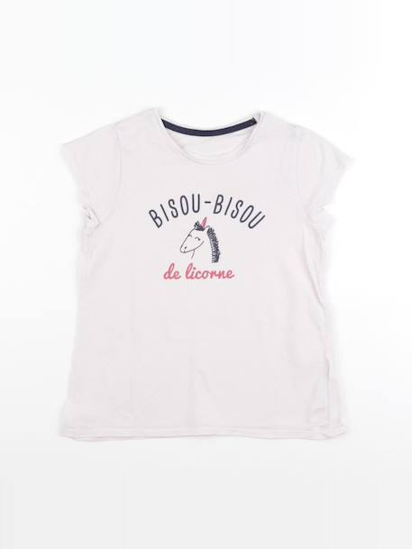 Tee-shirt - 10 ans Rose 1 - vertbaudet enfant 