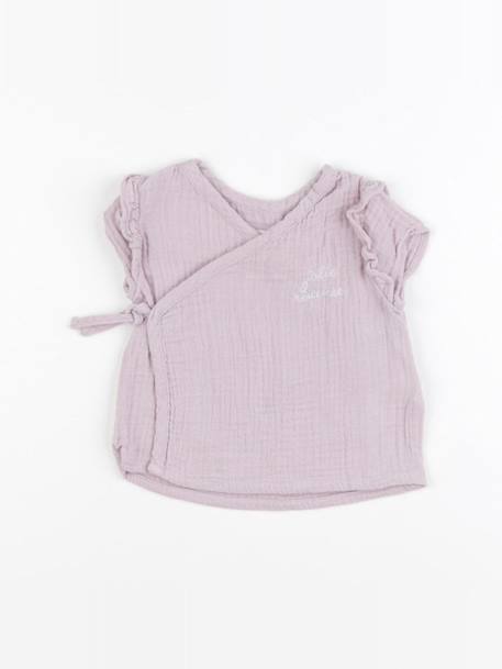 Tee-shirt - 6 mois Rose 1 - vertbaudet enfant 
