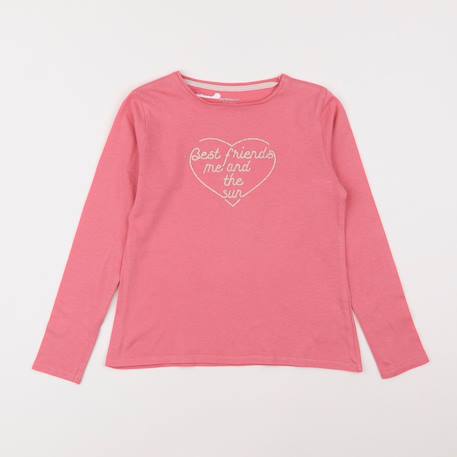 Tee-shirt - 8 ans Rose 1 - vertbaudet enfant 