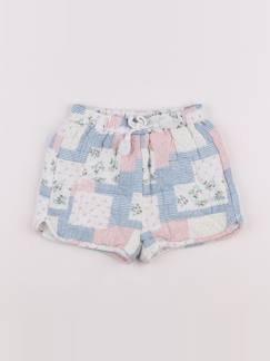 Seconde main-Fille-Short doublé - 12 mois