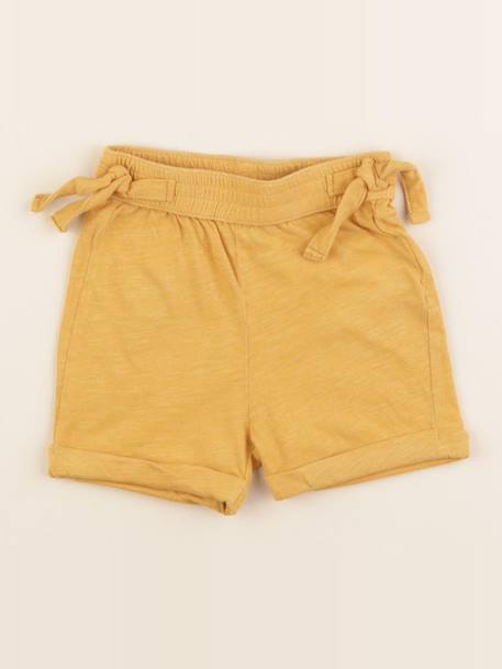 Short - 9 mois Jaune 1 - vertbaudet enfant 